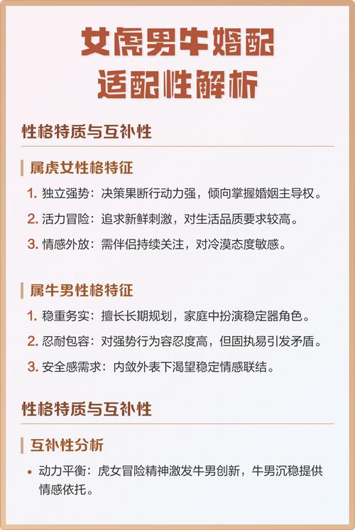 为什么说男虎女牛不宜结伴，这样的组合会有什么问题呢？