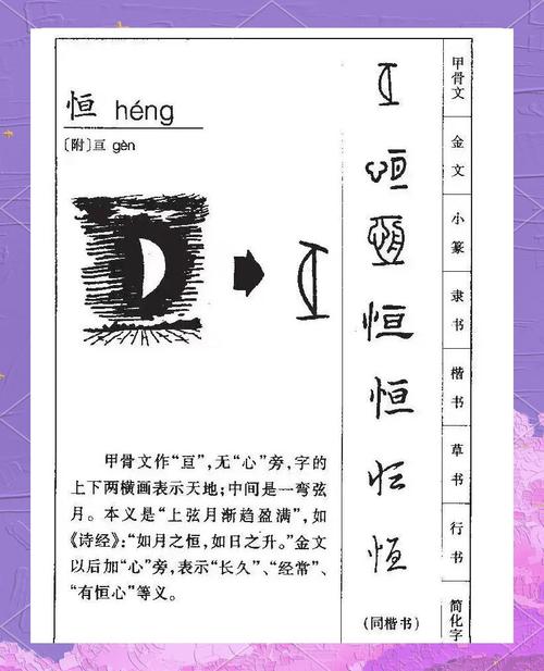 恒字在五行中属于什么属性？能否详细解释其五行归属原理？