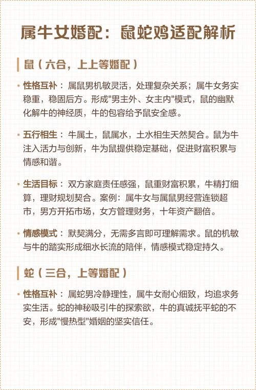 属鼠与属牛的夫妻关系是否和谐，有没有什么特别的相处之道？