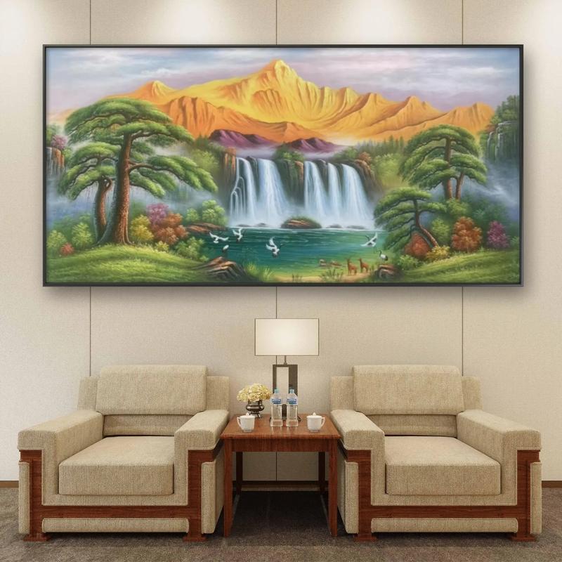 电视挂画风水画哪种适合，如何选择？