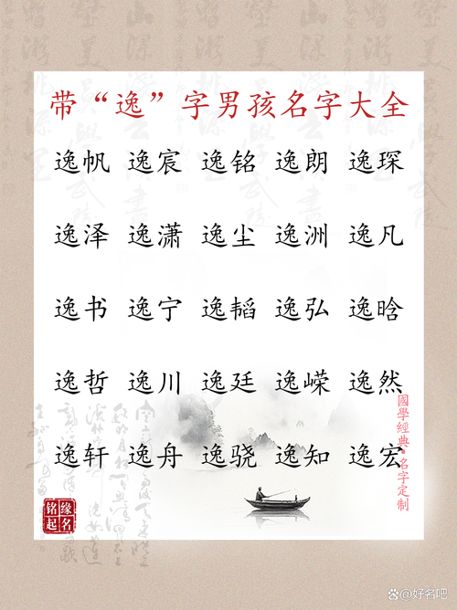 逸字五行属什么？男孩取名寓意逸字的有哪些？