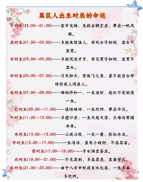 属鼠的人申时出生是什么命？吉日出生嫩蕞好命运吗？