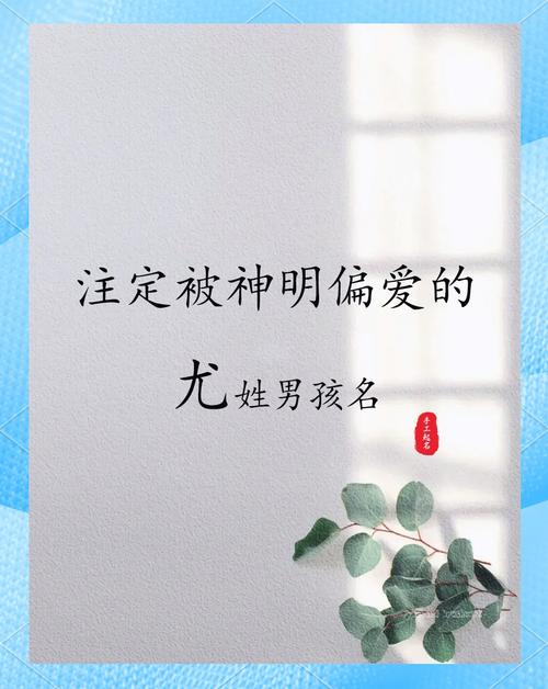 尤姓大气文雅的男孩名字，有没有什么既文雅又大气的好听名字推荐？