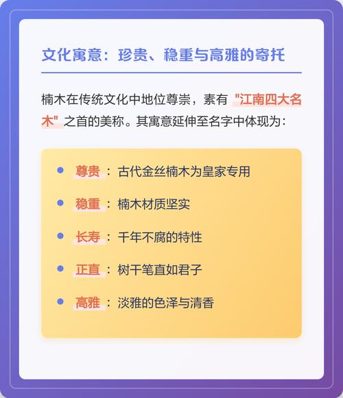 楠字五行属什么女孩取名用楠字寓意美好，有没有什么好建议？