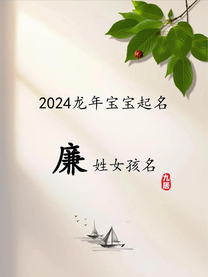 姓廉的女孩起一个有含义的名字，有没有什么好建议？