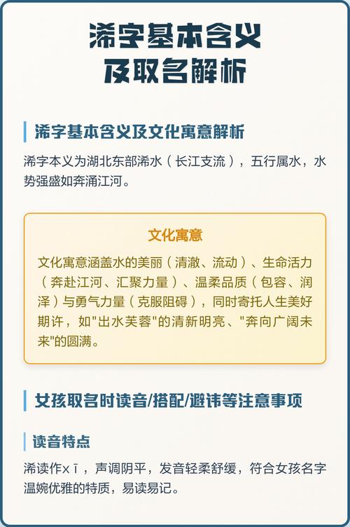 浠字取名寓意女孩，有没有什么美好的寓意可以分享？