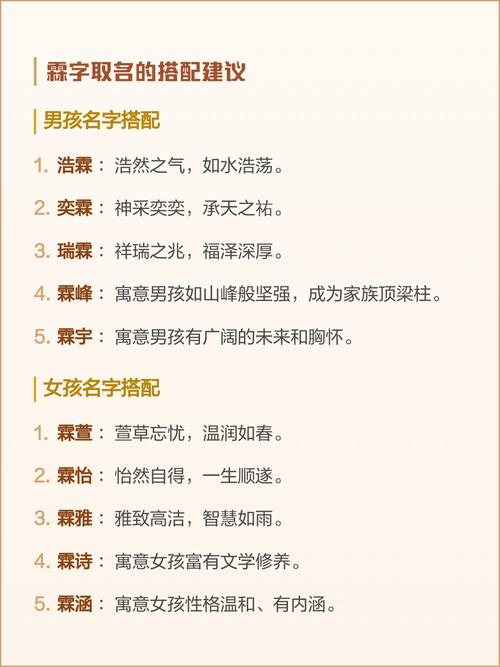 霖字五行属什么？男孩取名寓意有哪些？