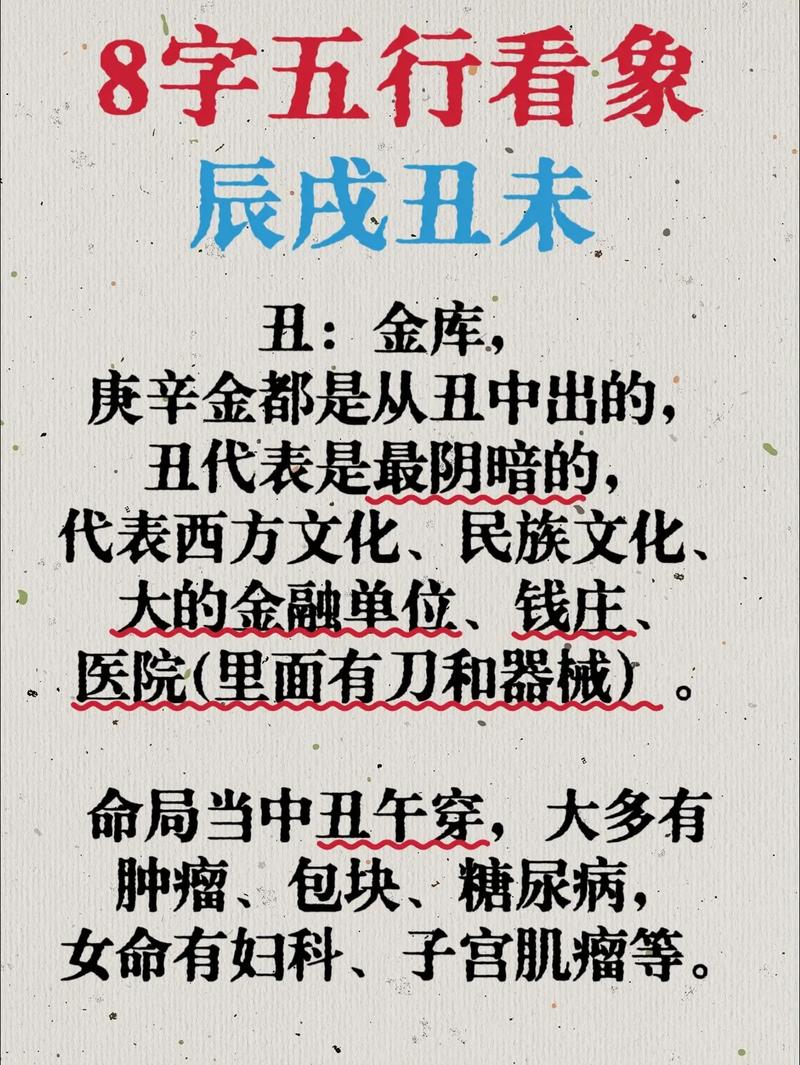 八字中辰戌未分别代表什么命理含义？