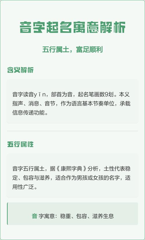 音字五行属什么，如何用其寓意为女孩取名？
