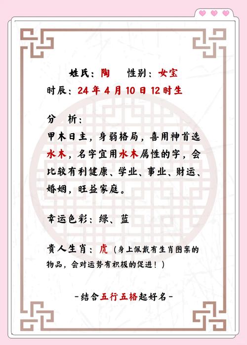 陶姓创意女孩名字，有没有什么特别有创意的名字推荐？