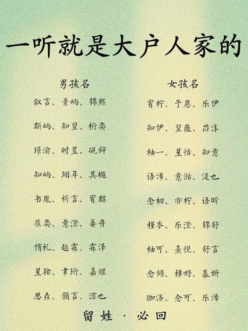 宋姓男宝宝取名时有没有什么灵气十足的名字推荐呢？