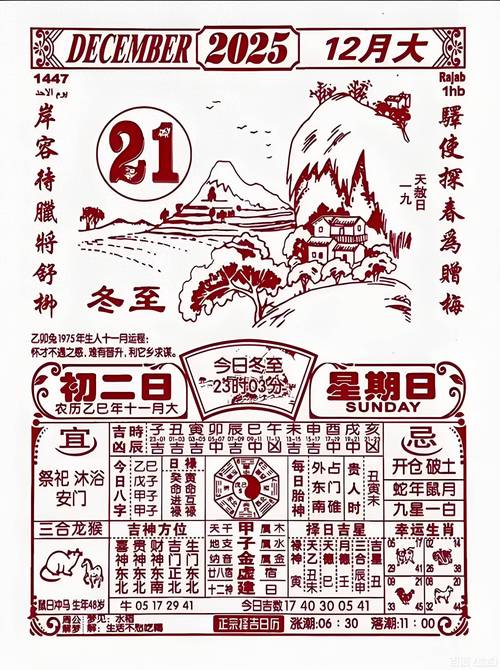 2025年12月21日农历冬月初二这天是黄道吉日今天是否为纳财最佳日期呢？