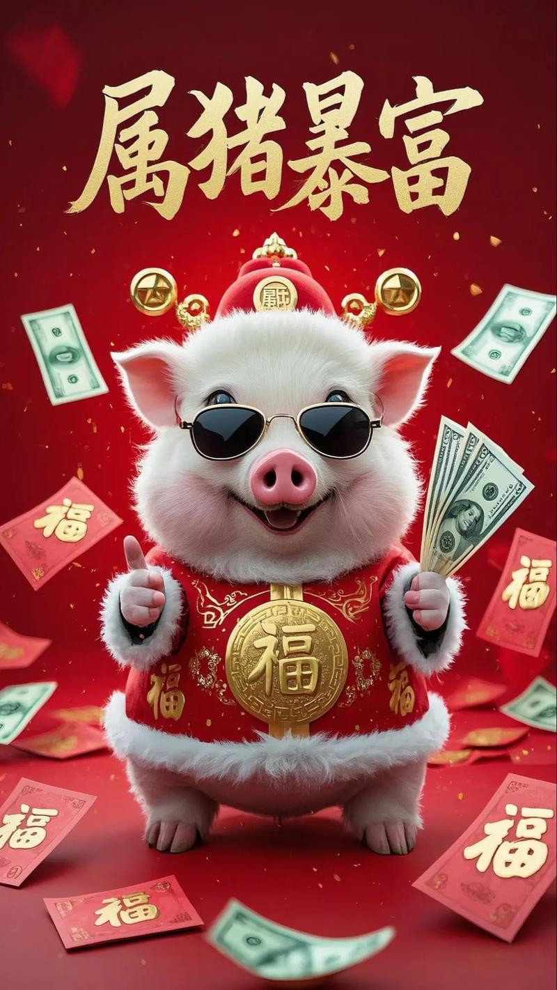 属猪的两个人合在一起会发财吗？