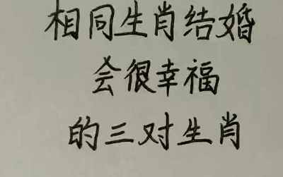 属相不合八字却很合的案例