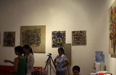 梦见画展
