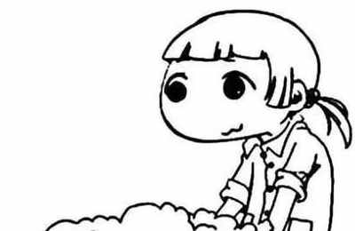 梦见光身子洗衣服
