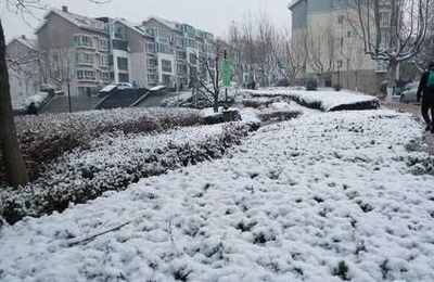 梦见晒被子下雪