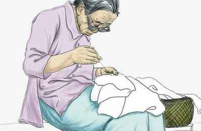 梦见缝裤子