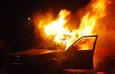 梦到自己的车着火了