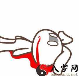 梦见去世老爸在吐血