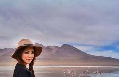 梦见给旅游照修图