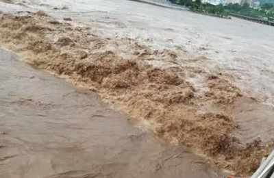 梦见河水把我冲走