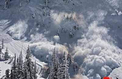 梦见忽然雪崩