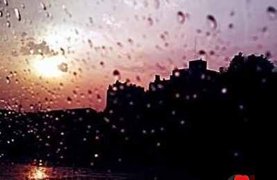 梦见出太阳下雨