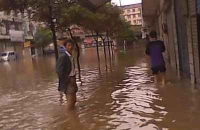 梦到发大水把家淹了