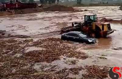 梦到发大水受困