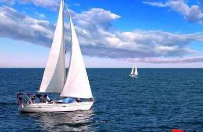 梦见开船在水上