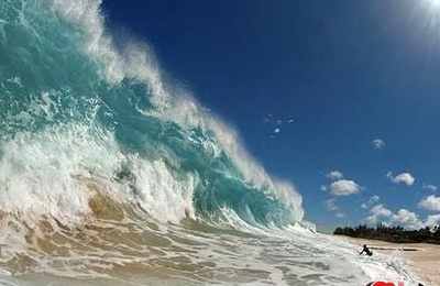 梦见很美的海浪