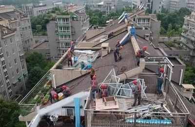 梦见拆房顶