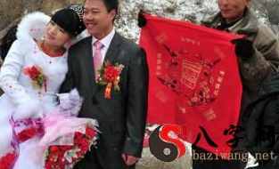 梦见下雪天结婚